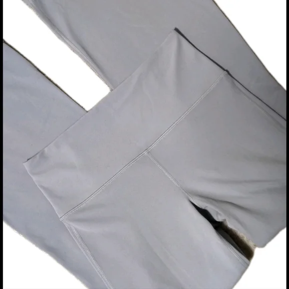 Athleta Elation Flare Pants $109 Light Blue Women Medium Soft Stretch Yoga - Picture 7 of 11